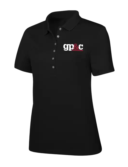 Callaway Womens Ottoman Black Polo w/GP&C Logo