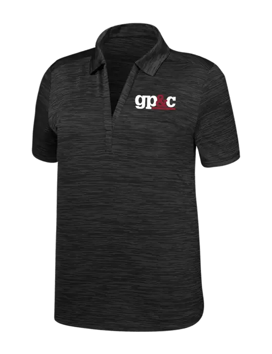 Callaway Womens Black Broken Stripe w/GP&C Logo