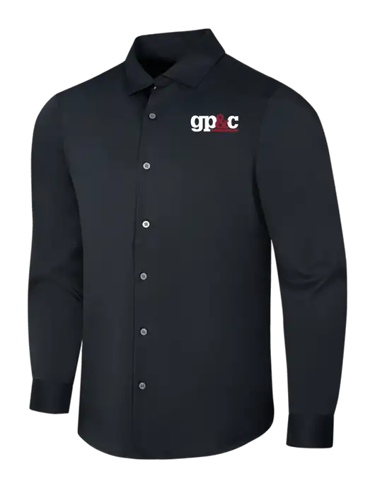 Black City Stretch Shirt w/GP&C Logo