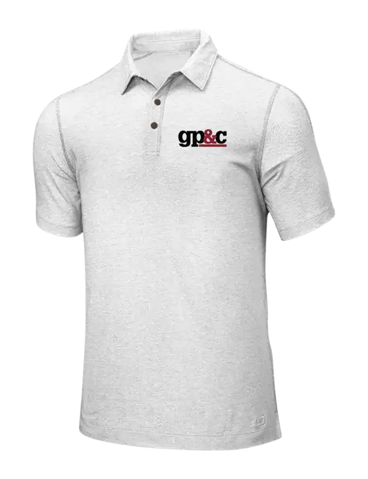 OGIO White ONYX Polo w/GP&C Logo