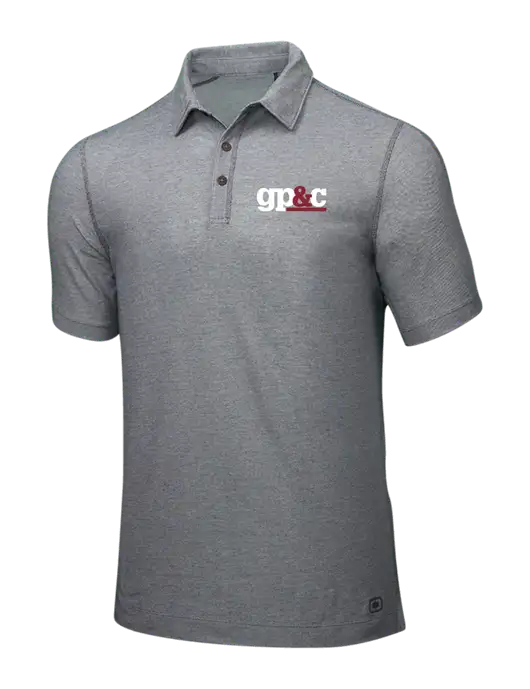 OGIO Medium Grey ONYX Polo w/GP&C Logo