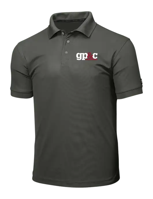 OGIO Medium Grey Caliber 2.0 Polo w/GP&C Logo