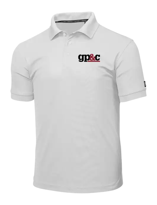 OGIO Bright White Caliber 2.0 Polo w/GP&C Logo