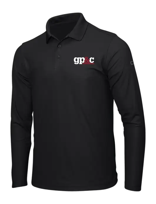 OGIO Blacktop Caliber 2.0 Long Sleeve Polo w/GP&C Logo
