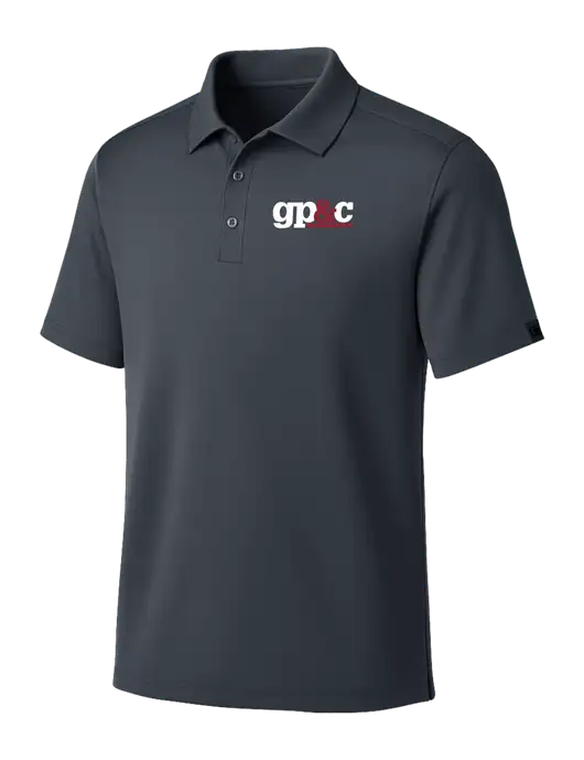 OGIO Dark Grey Framework Polo w/GP&C Logo