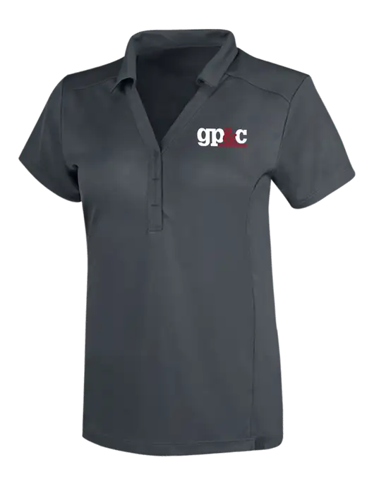 OGIO Dark Grey Womens Framework Polo w/GP&C Logo