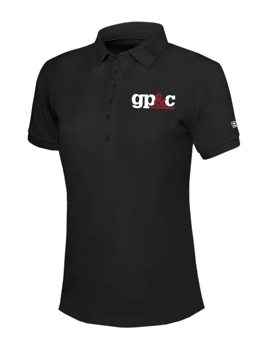 OGIO Womens Blacktop Jewel Polo w/GP&C Logo