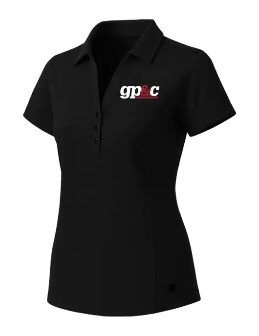 OGIO Womens Blacktop ONYX Polo w/GP&C Logo