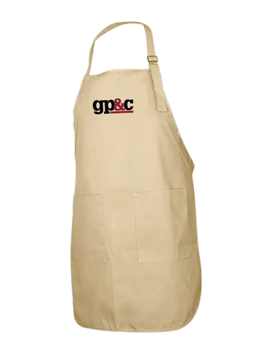 Full-Length Stone Apron With Pockets w/GP&C Logo