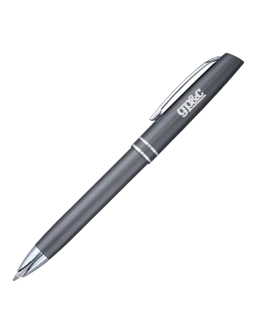Gunmetal Anguilla Black Ink Pen w/GP&C Logo