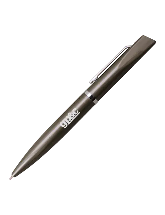 Santos Gunmetal Pen - Black Ink w/GP&C Logo