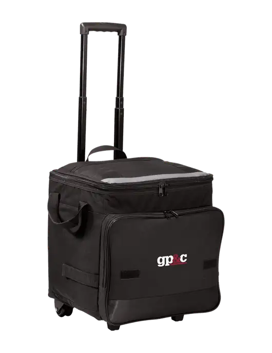 Black Rolling Cooler w/GP&C Logo