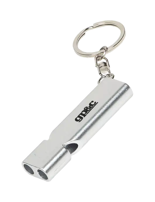 Quick Alert Silver Safety Whistle w/GP&C Logo
