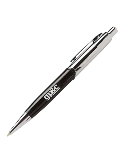 Chimera Black Pen - Black Ink w/GP&C Logo