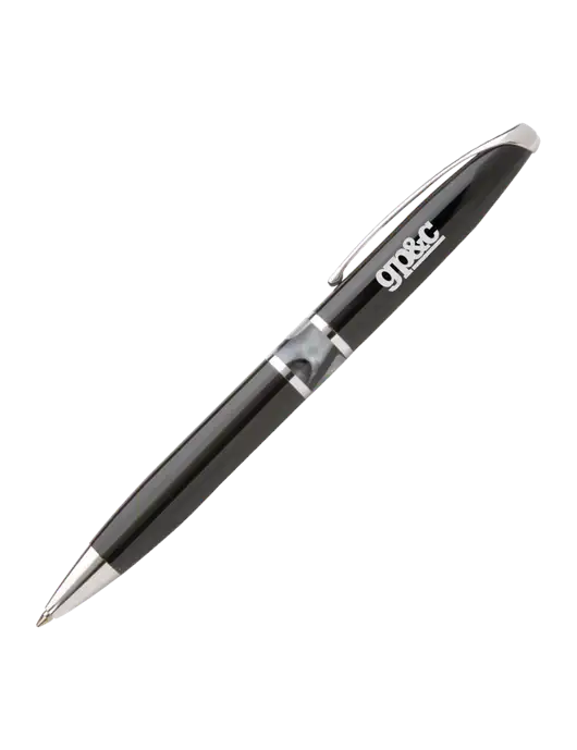 Illusion Black Pen - Black Ink w/GP&C Logo
