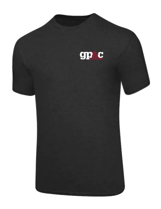 Core Blend Dark Heather Grey T-Shirt w/GP&C Logo