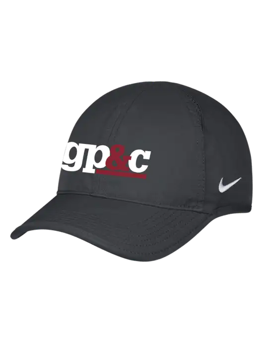 Nike Charcoal Featherlight Cap w/GP&C Logo