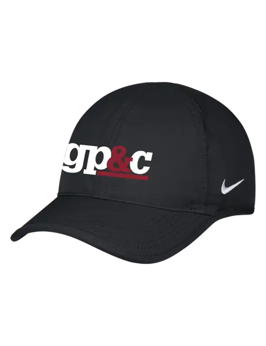 Nike Black Featherlight Cap w/GP&C Logo