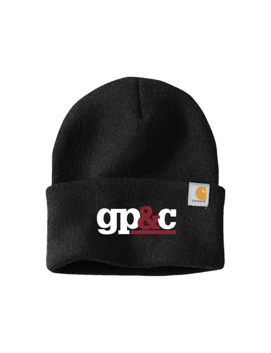 Carhartt Black Watch Cap 2.0 w/GP&C Logo