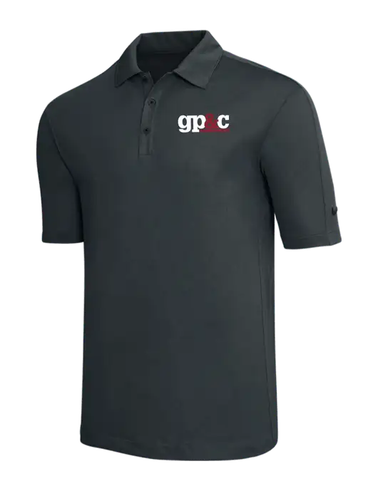 Nike Dark Grey Tech Sport Dri-FIT Polo w/GP&C Logo