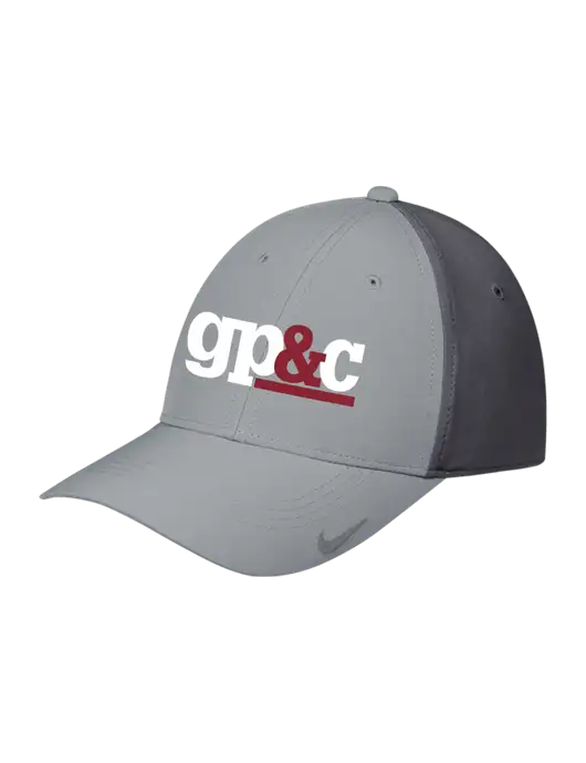 Nike Light Grey/Dark Grey Dri-FIT Legacy Cap w/GP&C Logo
