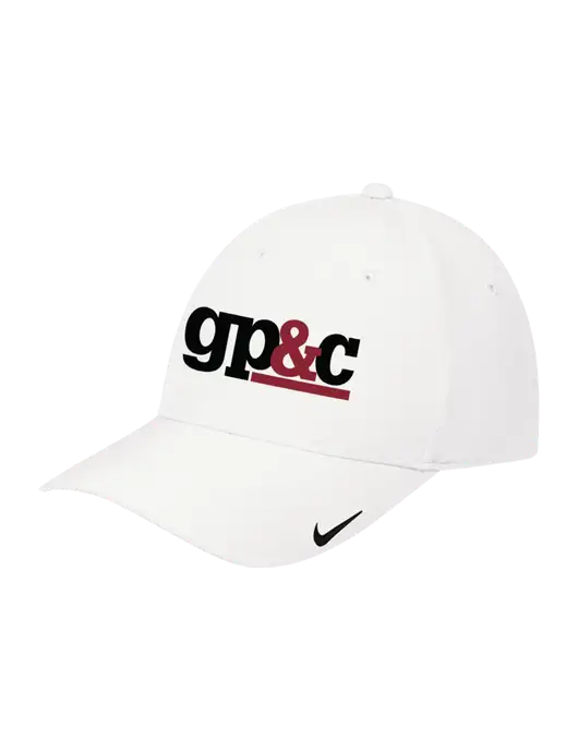 Nike White Dri-FIT Legacy Cap w/GP&C Logo
