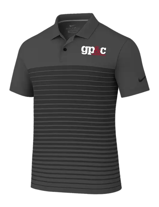 Nike Dark Grey Dri-FIT Vapor Block Polo w/GP&C Logo