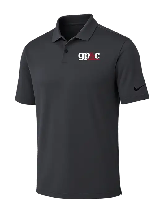 Nike Dark Grey Dri-FIT Vapor Polo w/GP&C Logo