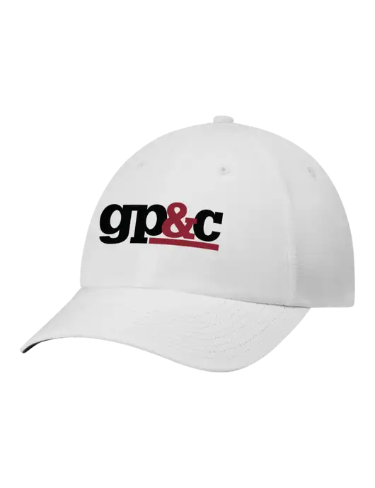 Richardson Relaxed Performance Lite White Cap w/GP&C Logo
