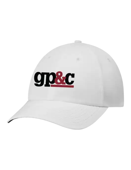 Richardson Relaxed Performance Lite White Cap w/GP&C Logo