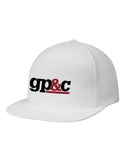 Richardson White Cannon Cap w/GP&C Logo
