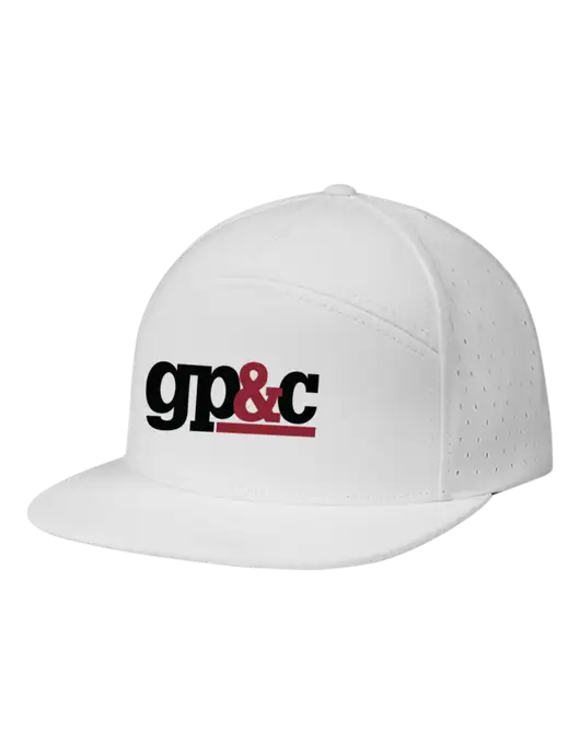 Richardson White Cannon Cap w/GP&C Logo
