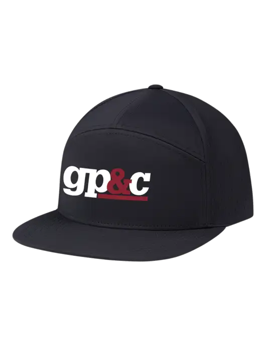 Richardson Black Cannon Cap w/GP&C Logo