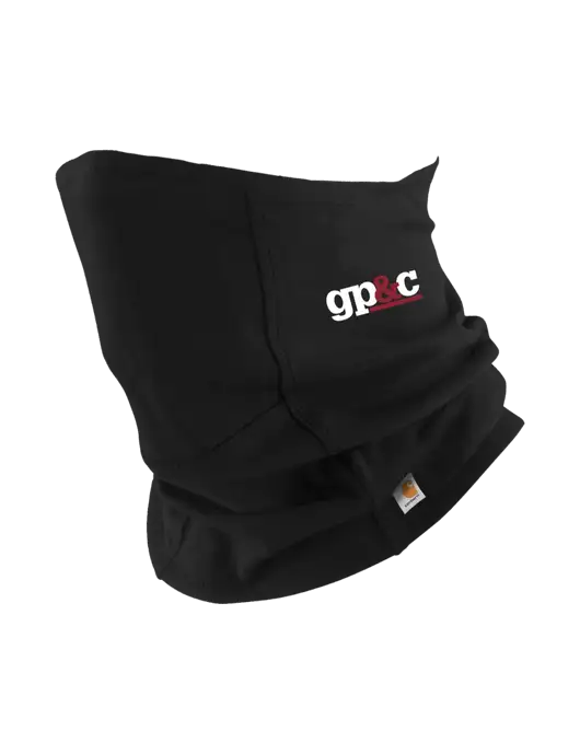 Carhartt Black Cotton Blend Filter Pocket Gaiter w/GP&C Logo