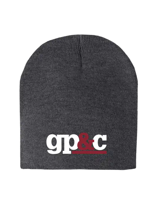 Charcoal Heather Element Knit Beanie w/GP&C Logo