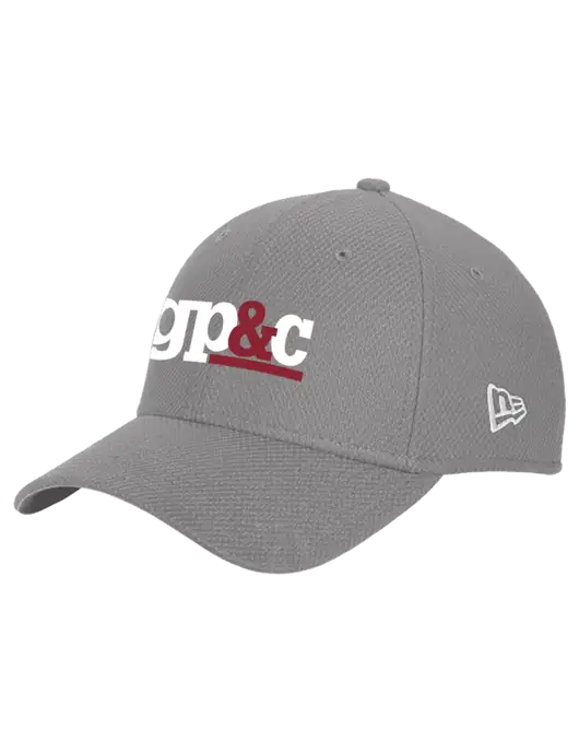 New Era Diamond Era Medium Grey Stretch Cap w/GP&C Logo