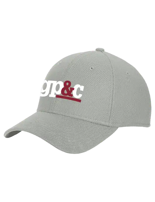New Era Diamond Era Medium Grey Stretch Cap w/GP&C Logo