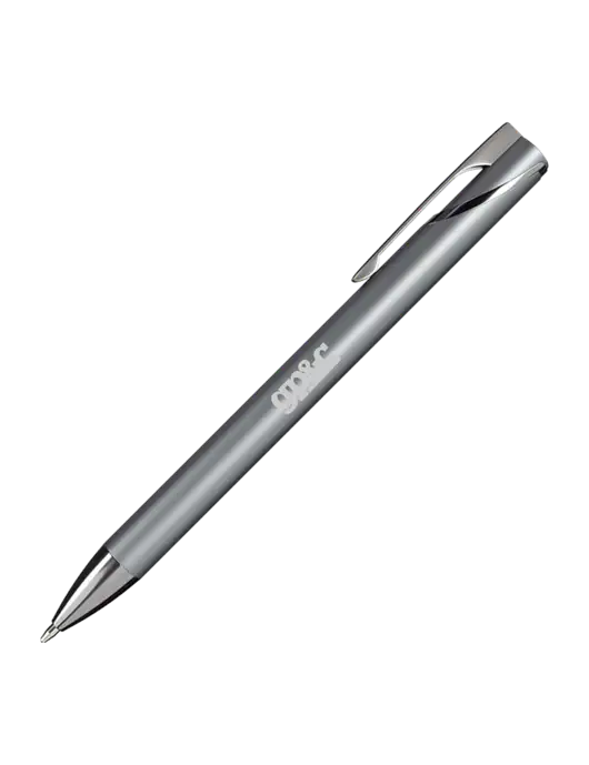 Dark Grey HyperNova Ballpoint Pen - Black Ink w/GP&C Logo
